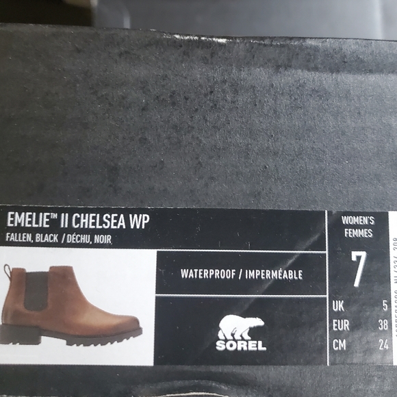 New Sorel Emelie II Chelsea Ankle Boots - Picture 6 of 10